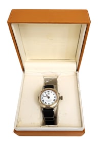 Early 20th C. Roskopf Wristwatch for Cuervo y Sobrinos, Havana, with Original Box