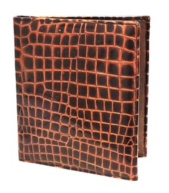 Vintage Leather Agenda Cover, U.S.A.