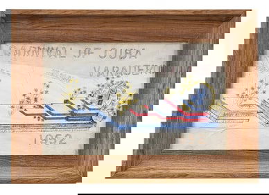 Original 1952 Carnival of Cuba Varadero Float Design Drawing – Pan American Airways