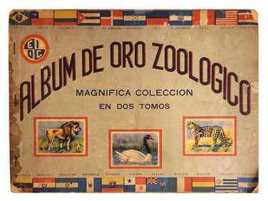 Rare Album de Oro Zoológico, First Edition 1946