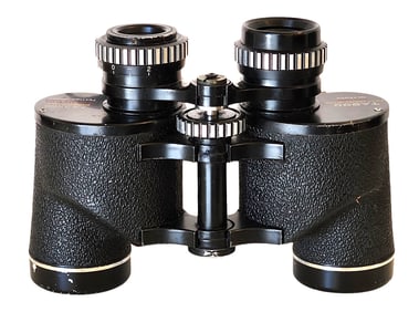 Vintage TASCO 7x35mm Extra Wide Angle Binoculars with Case