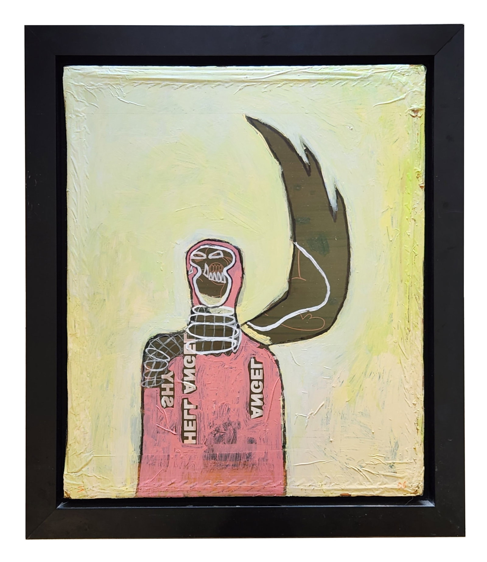 Sergio Ramon Garcia (Born 1959) Cuban: Sergio Ramon Garcia (Born 1959) Cuban Oil on Fabric Measure 24 1/2"in H x 20 1/2"in W and 29"in H x 24 3/4"in W x 2"in D framed Biography: Cuban born, American artist Sergio Ramon Garcia has bee