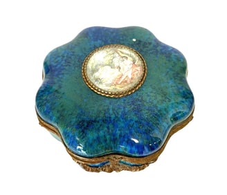 Vintage MP French Sevres Porcelain Box