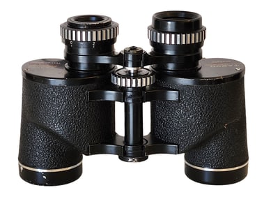 Vintage TASCO 7x35mm Extra Wide Angle Binoculars with Case