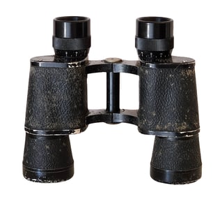 Vintage OMEGA 7x35 Precision Optics Binoculars