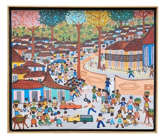 Etienne Chavannes (Born 1939) Haiti