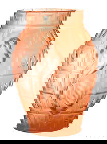 R. Lalique "Figurines et Voiles" Art Deco Frosted Glass Vase, Signed: A stunning Art Deco period frosted glass vase by René Lalique, titled "Figurines et Voiles", originally designed circa 1925. The vase features an elegant relief of nude female figures draped in flowi