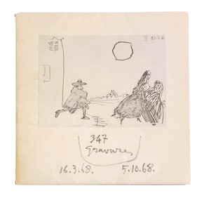 Pablo Picasso 347 Gravures (Draeger Freres, 1968) — Catalogue of 347 Engravings