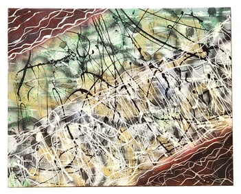 Abstract Energy Field – Signed (Illegible)