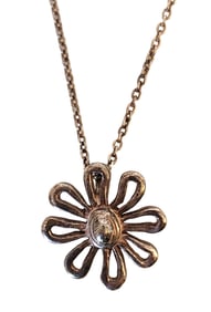 Tiffany & Co. Sterling Silver Daisy Pendant Necklace