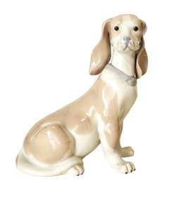 Rex Valencia Porcelain Figurine Of A Hummelwerk Dog