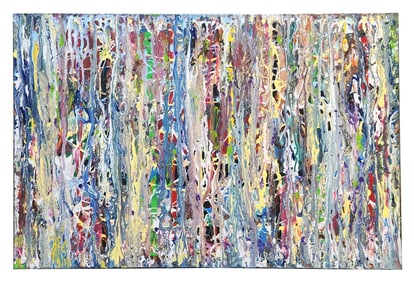Attributed Larry Poons (Born 1937) Japan