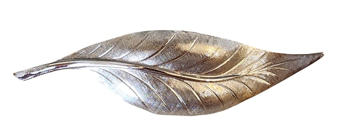 Danecraft Sterling Silver Leaf Brooch