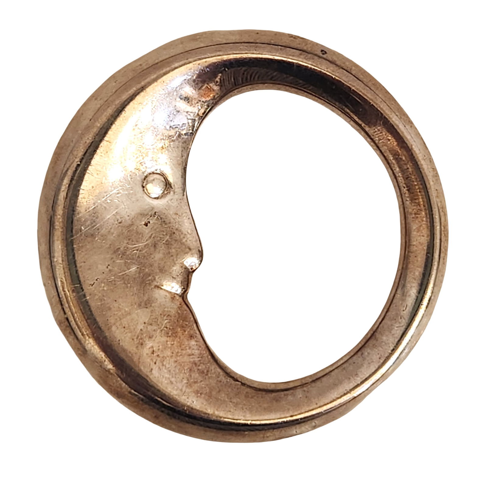 Tiffany & Co. Sterling Silver Crescent Moon Key Ring (1 of 3)