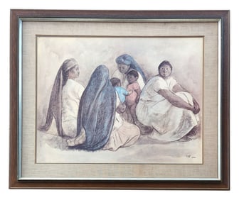 Francisco Zuniga (1912 - 1998) Costa Rica