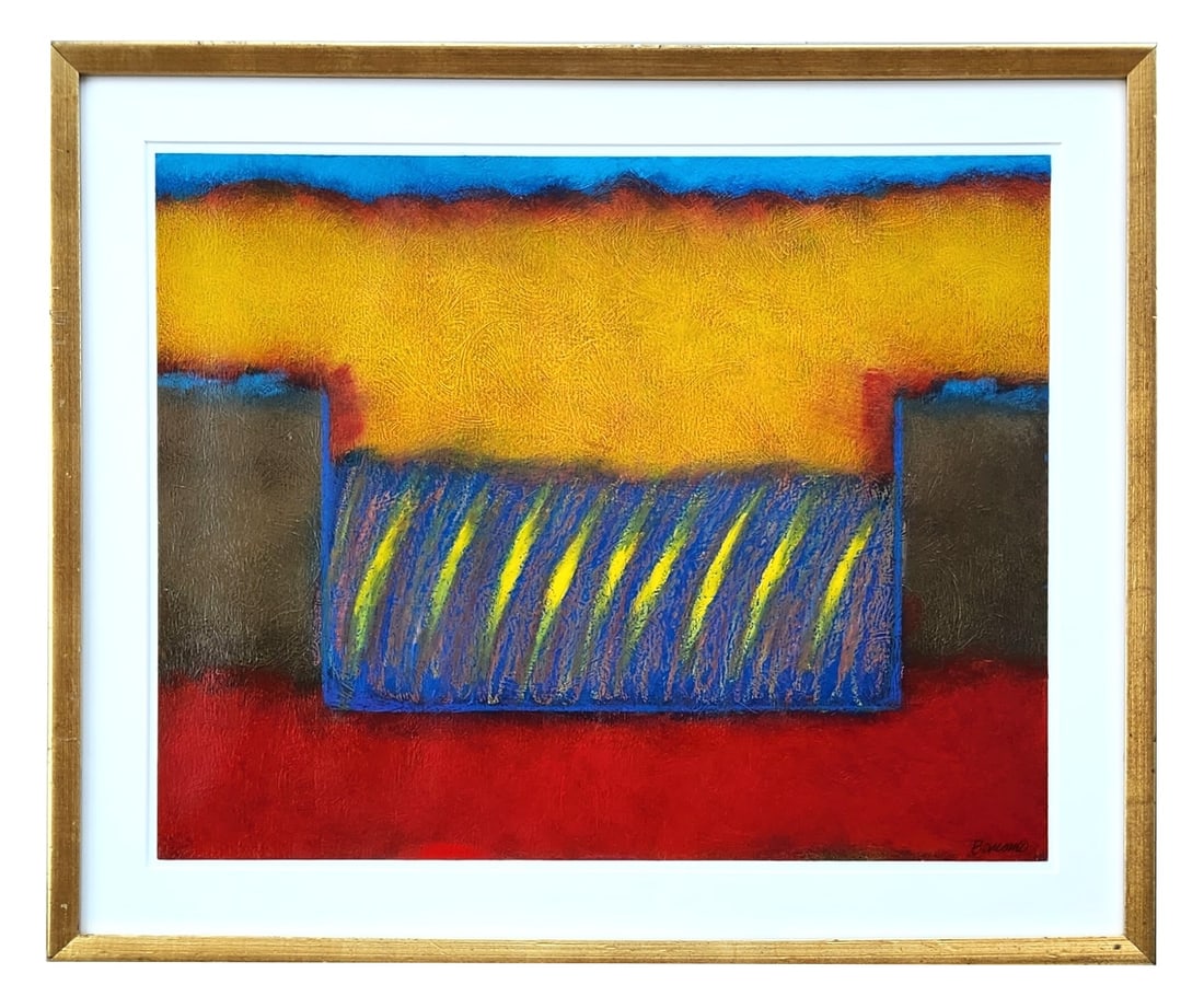 Mario Bencomo (Born 1953) Cuba: Mario Bencomo (Born 1953) Cuba Mixed Media on Paper Measure 19"in H x 24"in W and 24 1/2"in H x 29 1/2"in W framed Biography: Mario Bencomo was born in Pinar del Río, on July 26, 1953. As an adolesce