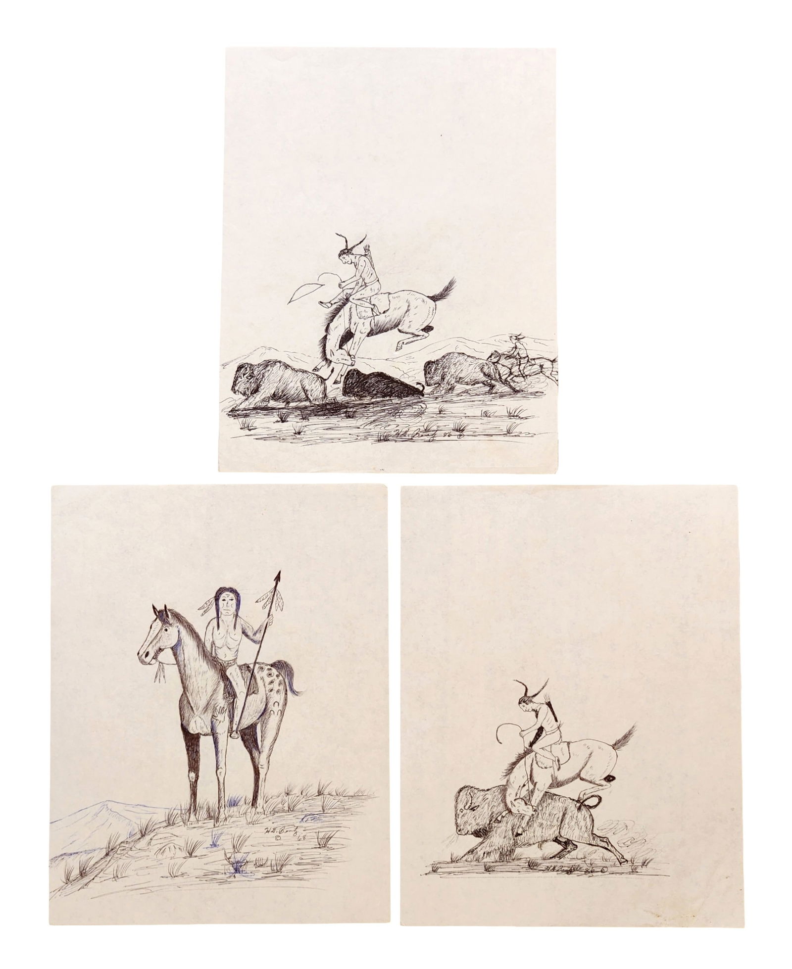 Harry Donald Bentz (1921 -2003) American (1 of 6)