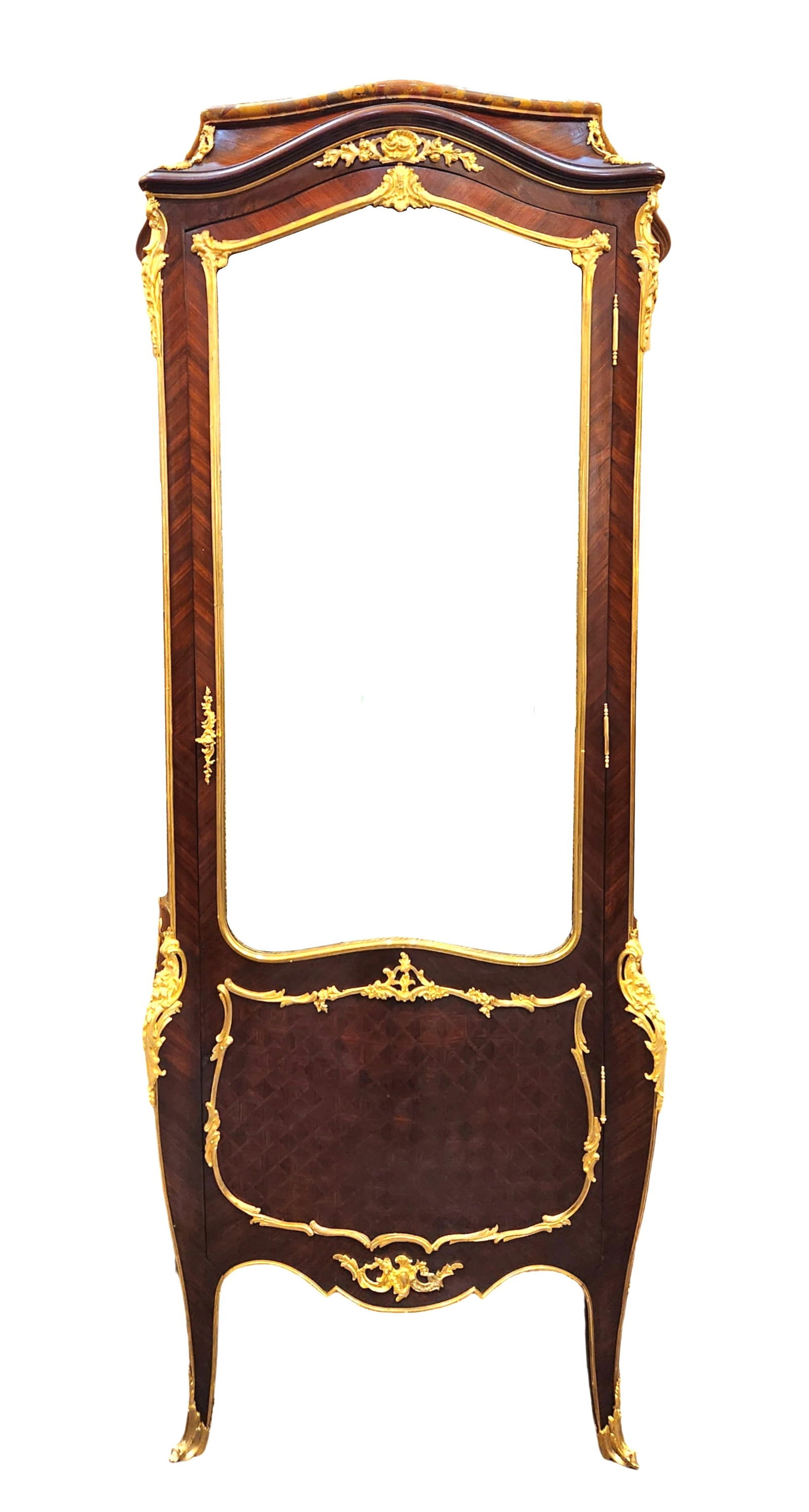 A French Louis XV Style Belle Epoque Ormolu Mounted Vitrine, by Alexandre Hugnet (1 of 11)