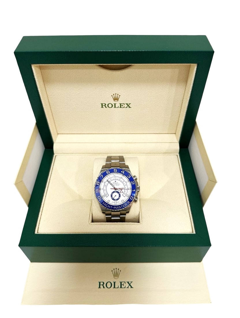 Mint Rolex 116680 Yacht-Master II 44mm Command Bezel Ceramic Steel Watch (1 of 5)