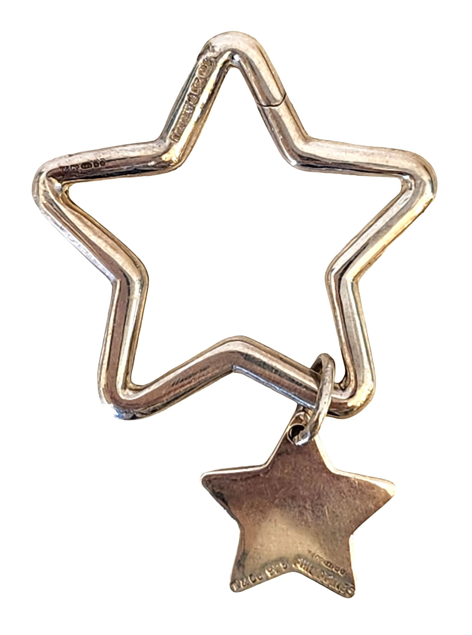 Tiffany & Co. Sterling Silver Heart Charm Link Bracelet, 925 (1 of 3)