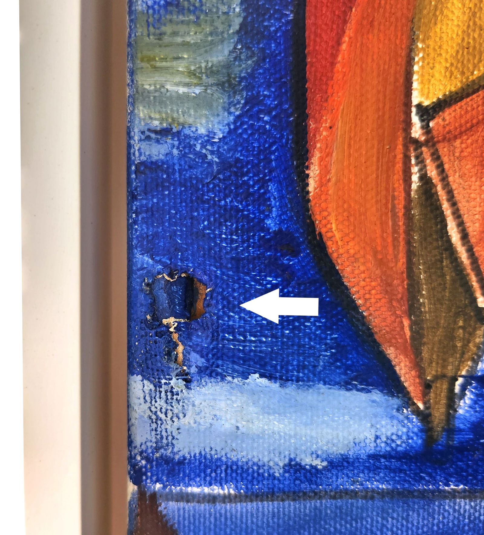 Nelson (20th C.) – Caribbean Market Scene, 2006 – Oil on Canvas (1 of 9)