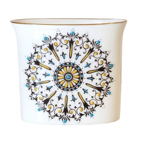Royal Worcester Fine Bone China Toothpick Holder – Mandala Design