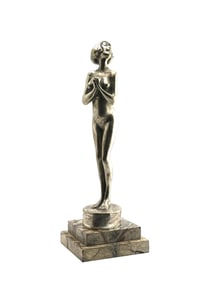 Bronze Nude Girl Sculpture