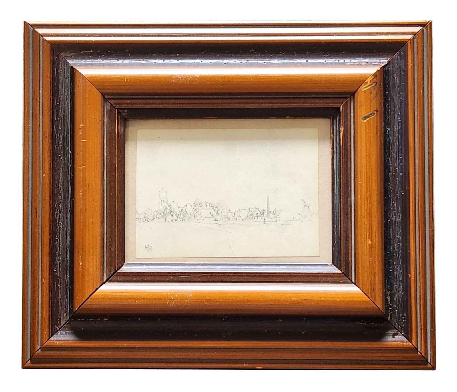 Pierre Bonnard (1867 - 1947) France: Pierre Bonnard (1867 - 1947) France Pencil on Paper Measure 4 1/4"in H x 6"in W and 12"in H x 16"in W framed Known for: Nude female figure and floral painting Biography: Pierre Bonnard was born in Fon