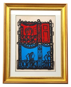 Print of Amelia (y del Casal) Pelaez (1896 - 1968) Cuba