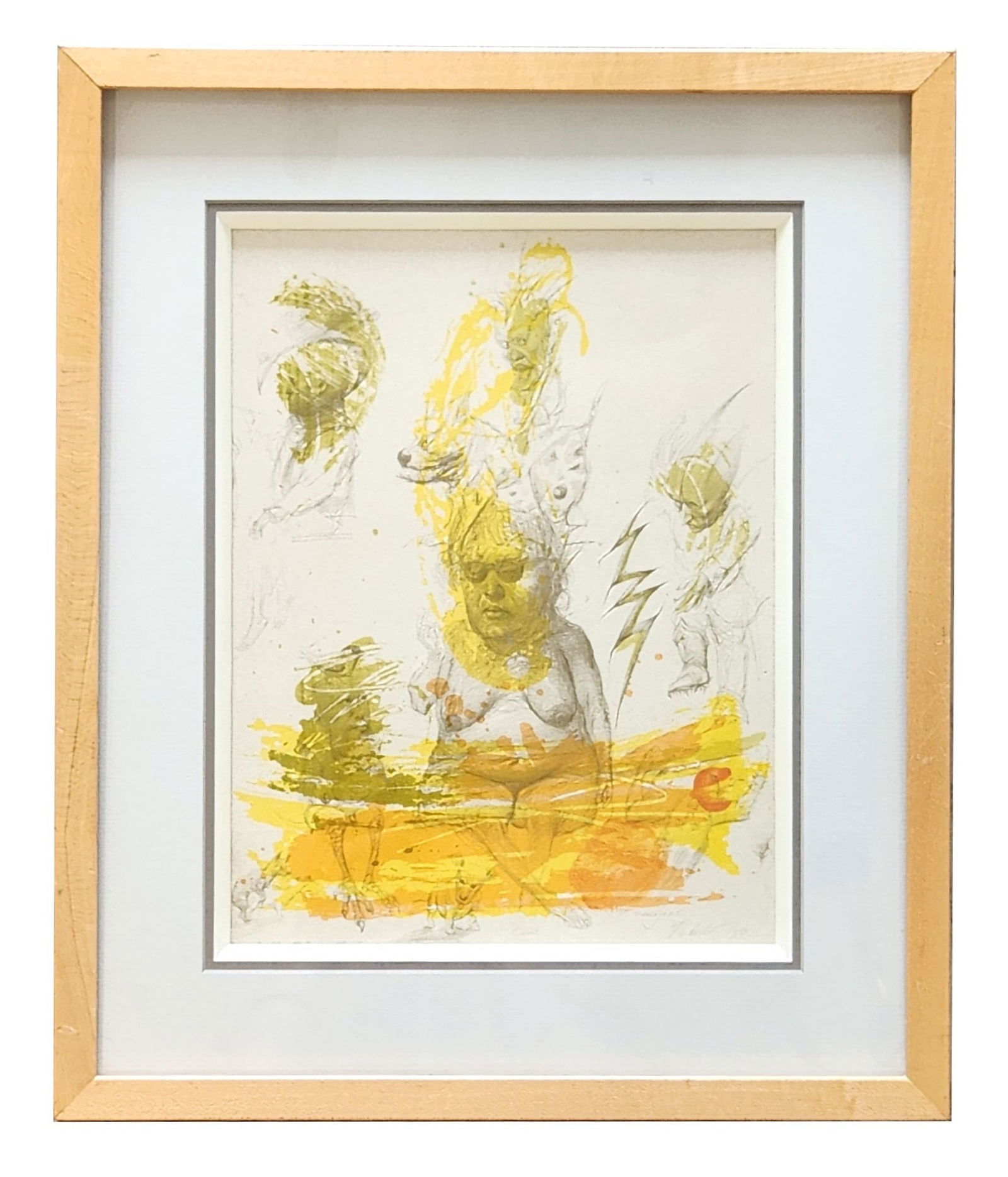 Print of Roberto Fabelo (Born 1950) Cuba (1 of 5)