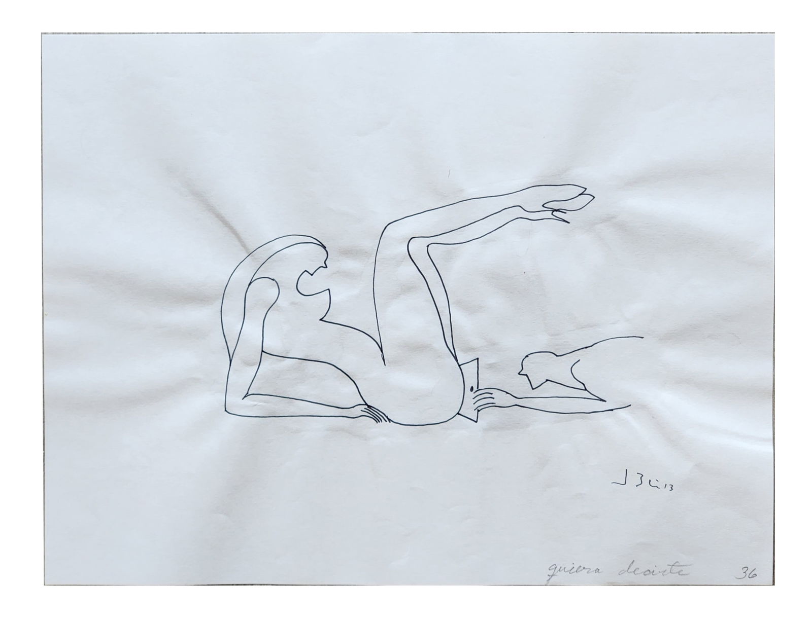 Jose Bedia Valdes (born 1959). Cuban (1 of 5)