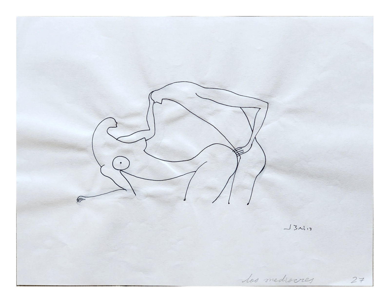 Jose Bedia Valdes (born 1959). Cuban (1 of 5)