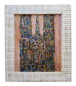 Certified Rene Portocarrero (1912 - 1985) Cuban