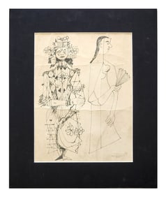 Rene Portocarrero (1912 - 1985) Cuban