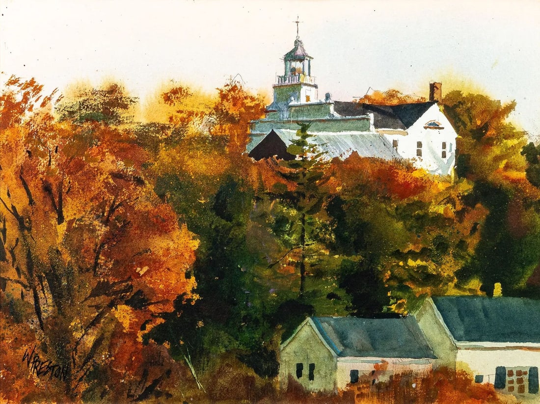 William E. Preston (1930 - 2015) American - 2