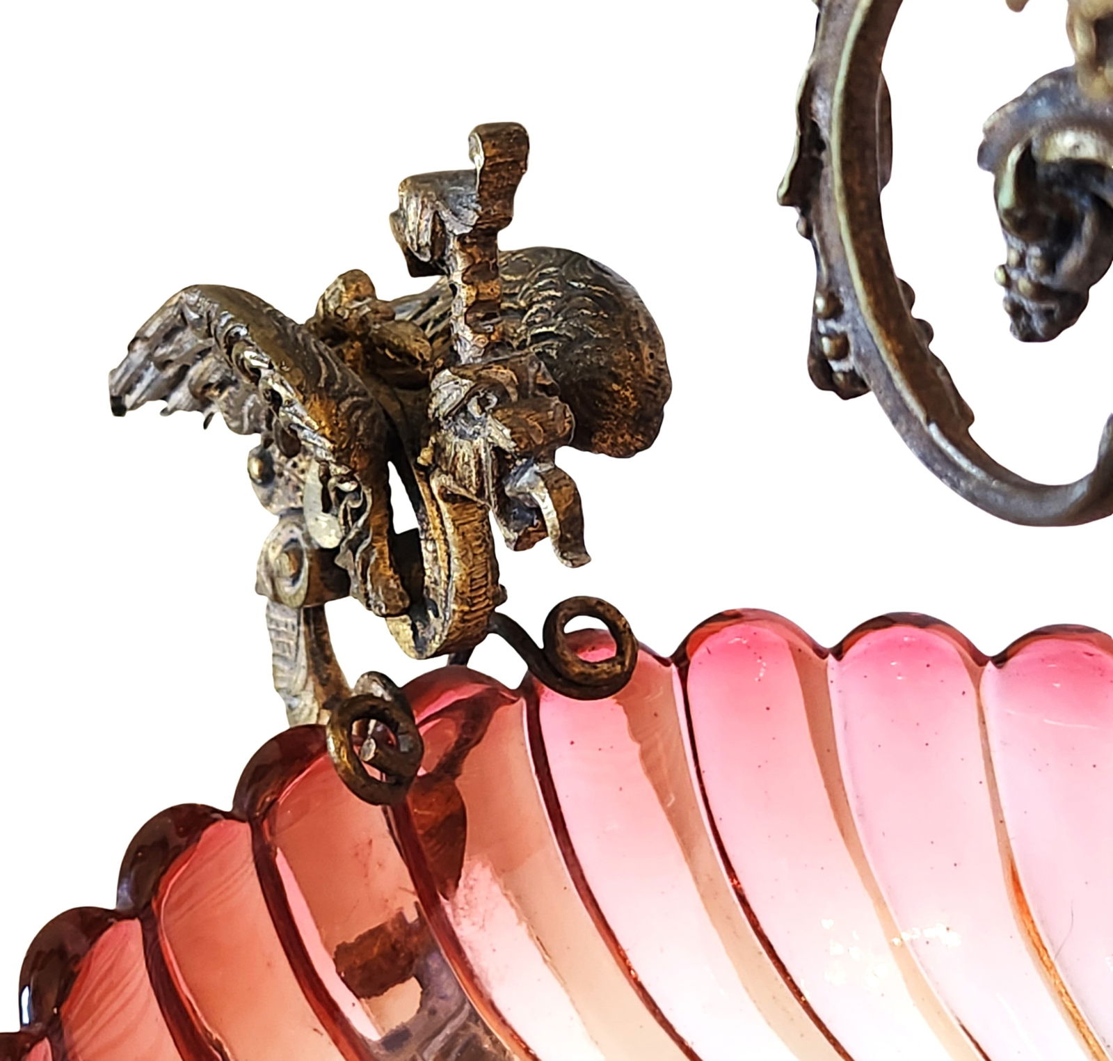 Antique French Baccarat Crystal & Gilt Bronze Three-Tier Epergne / Centerpiece, Signed “Baccarat - 6