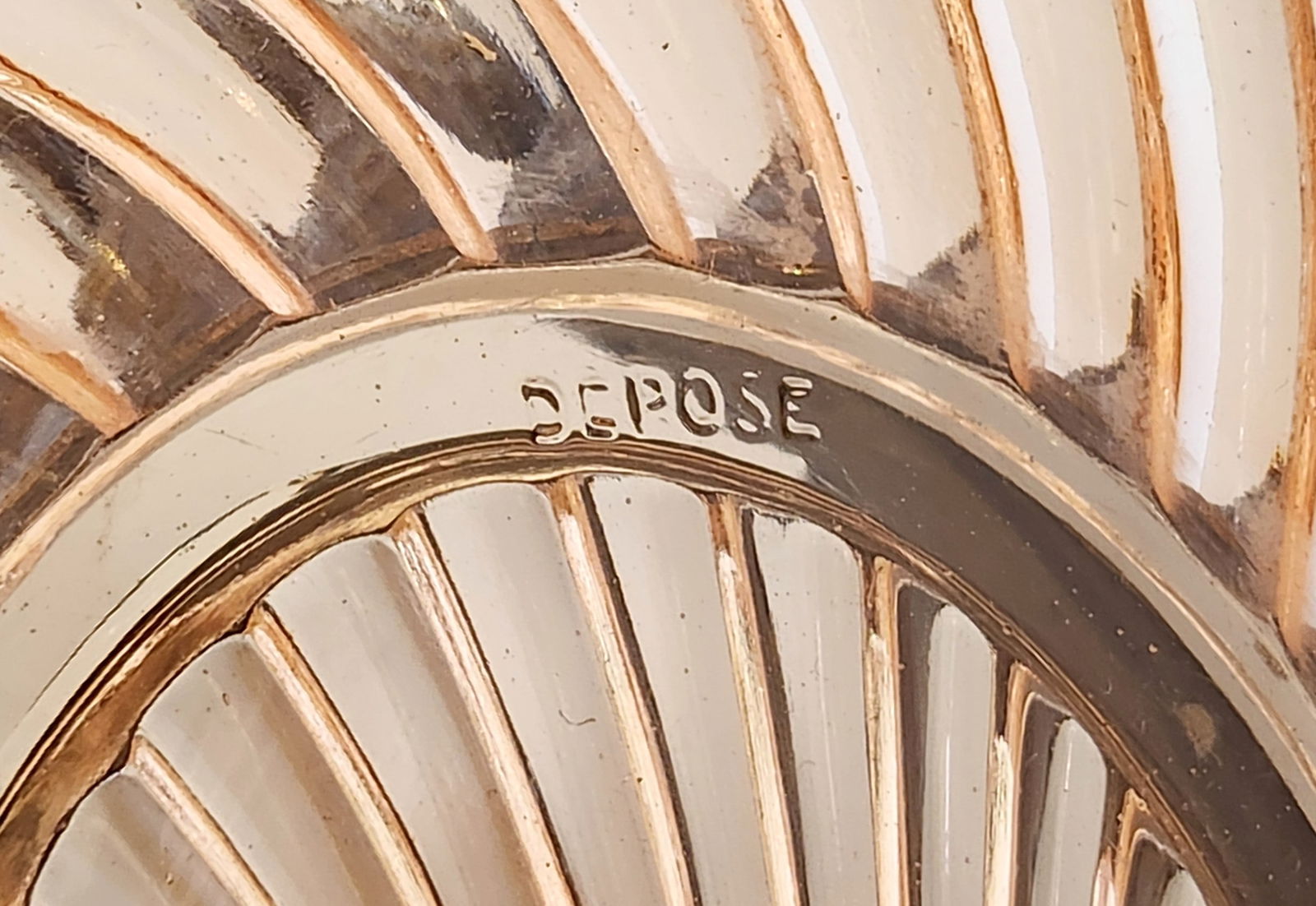 Antique French Baccarat Crystal & Gilt Bronze Three-Tier Epergne / Centerpiece, Signed “Baccarat - 9