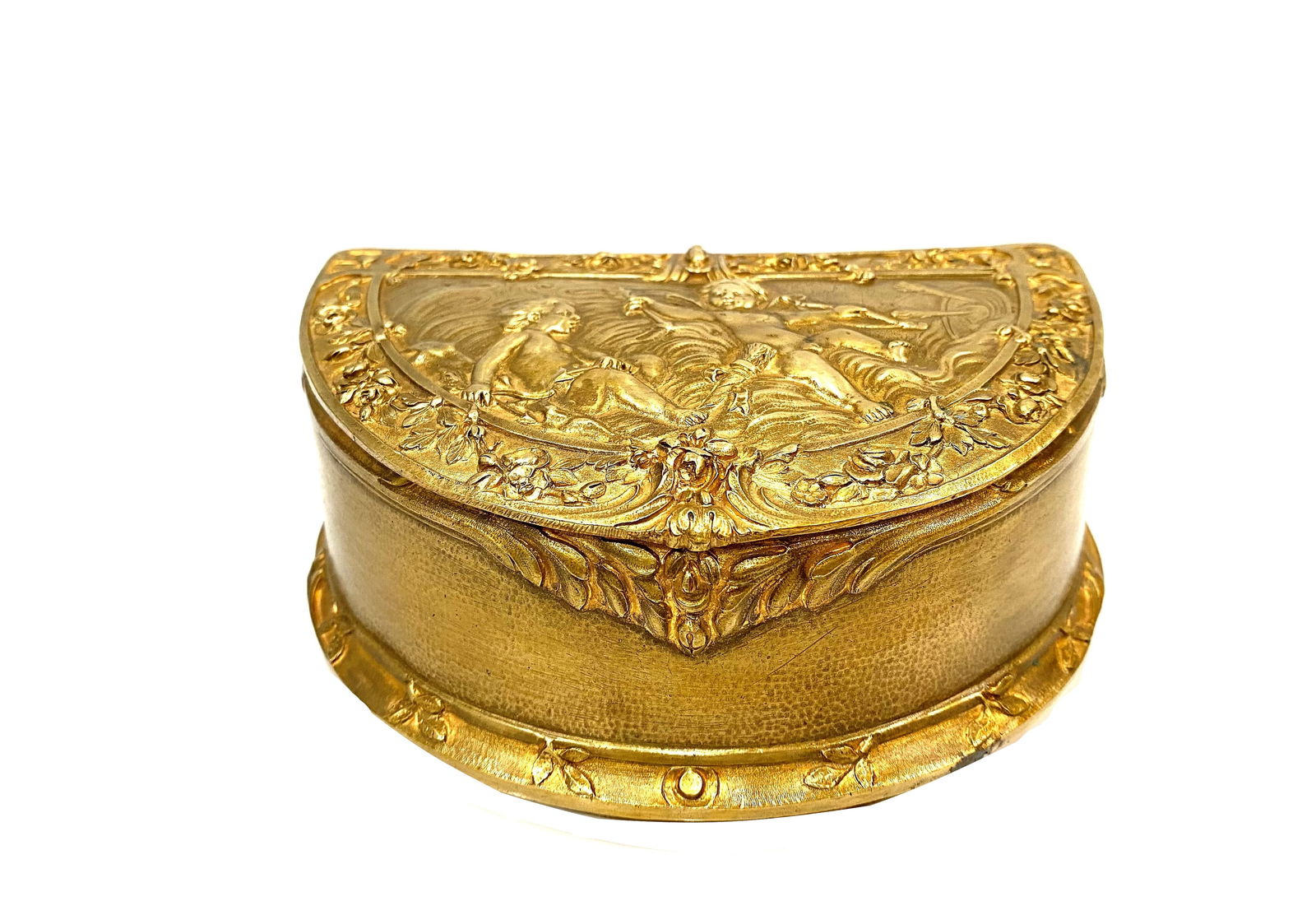 Antique French Gilt Bronze Box (1 of 5)