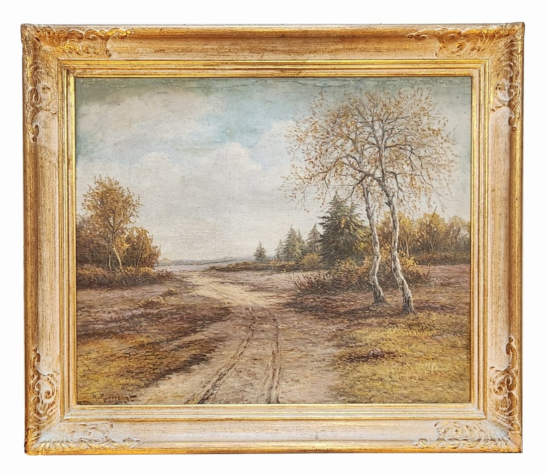 Wilhelm Hugo Rupprecht (1881 - 1970) Germany: Wilhelm Hugo Rupprecht (1881 - 1970) Germany Oil on Canvas Measure 20 1/4"in H x 24 1/2"in W and 25"in H x 29"in W with frame Known: He studied fine art under the tutelage of Christian Landenberger an