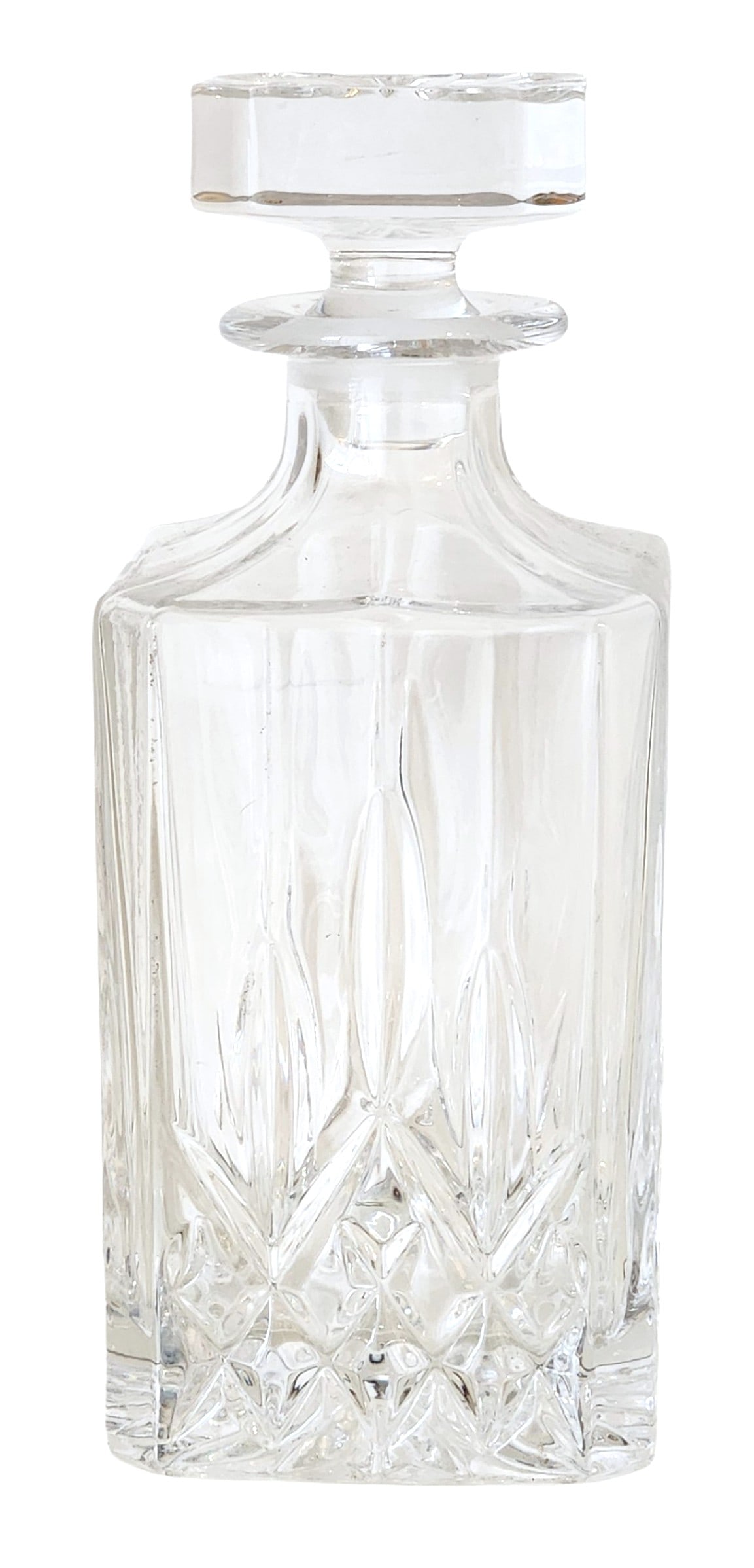Cut Glass Decanter with Stopper (1 of 2)