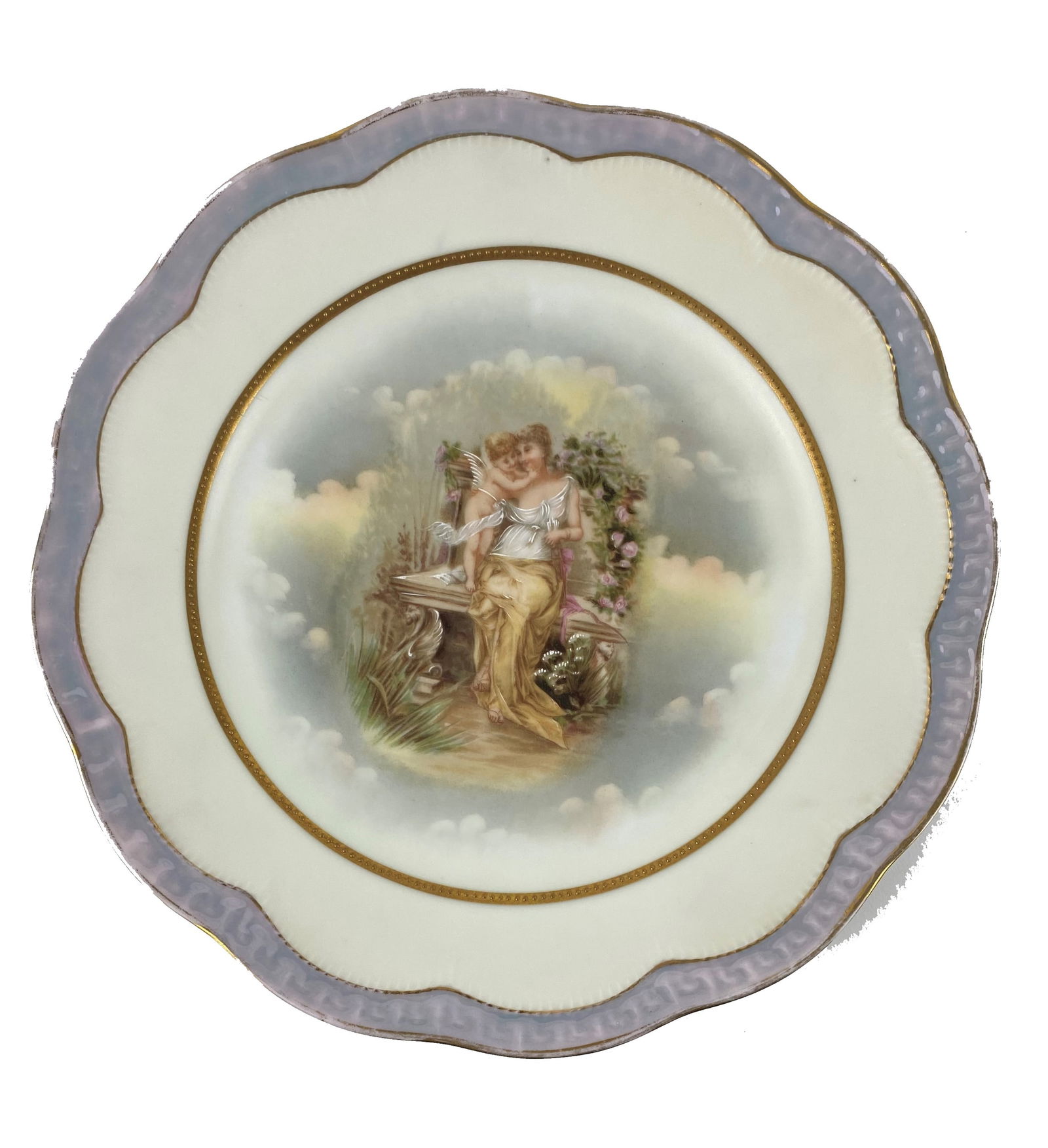 Hand Painted Bavaria Porcelain Plate (1 of 3)