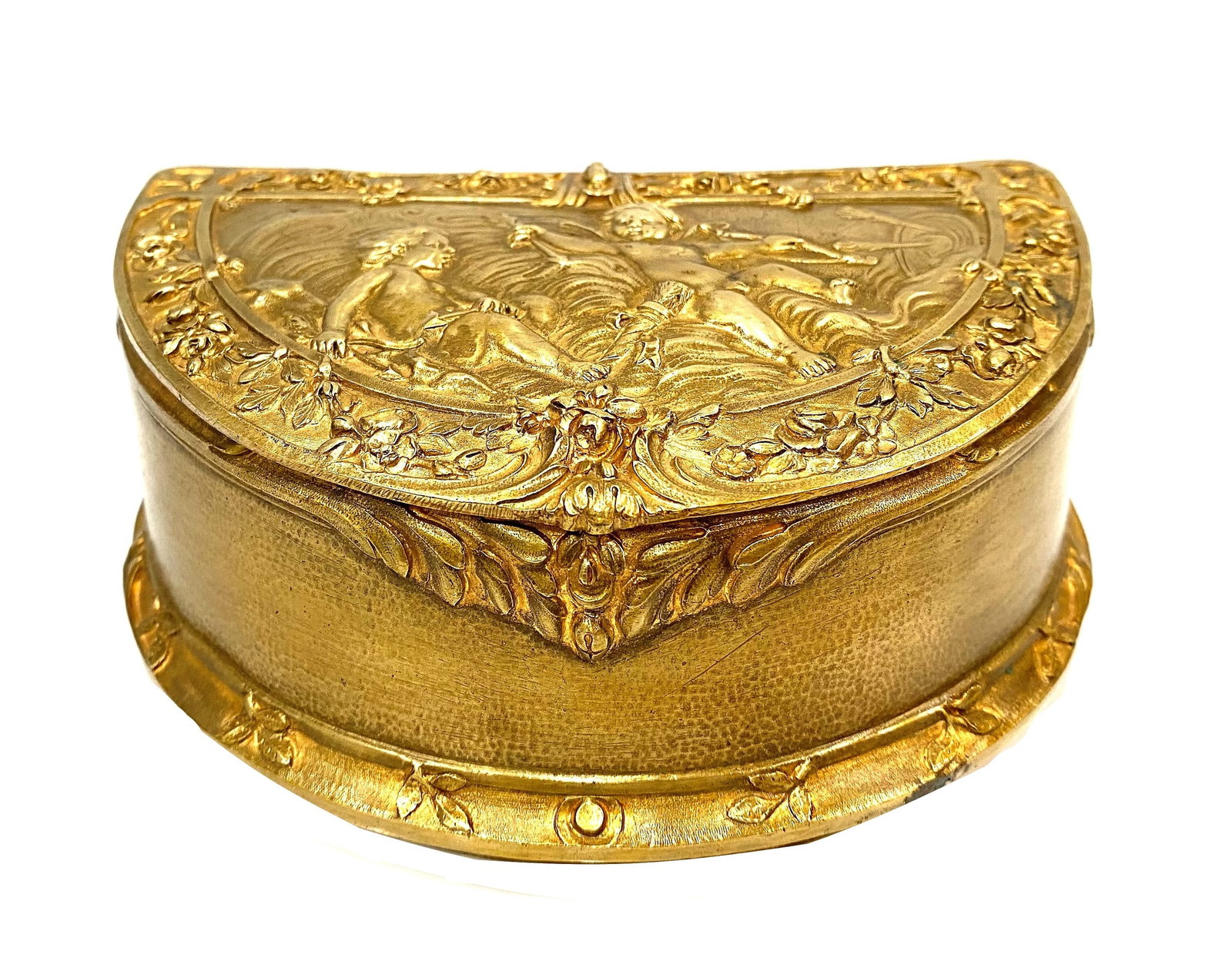Antique French Gilt Bronze Box (1 of 5)