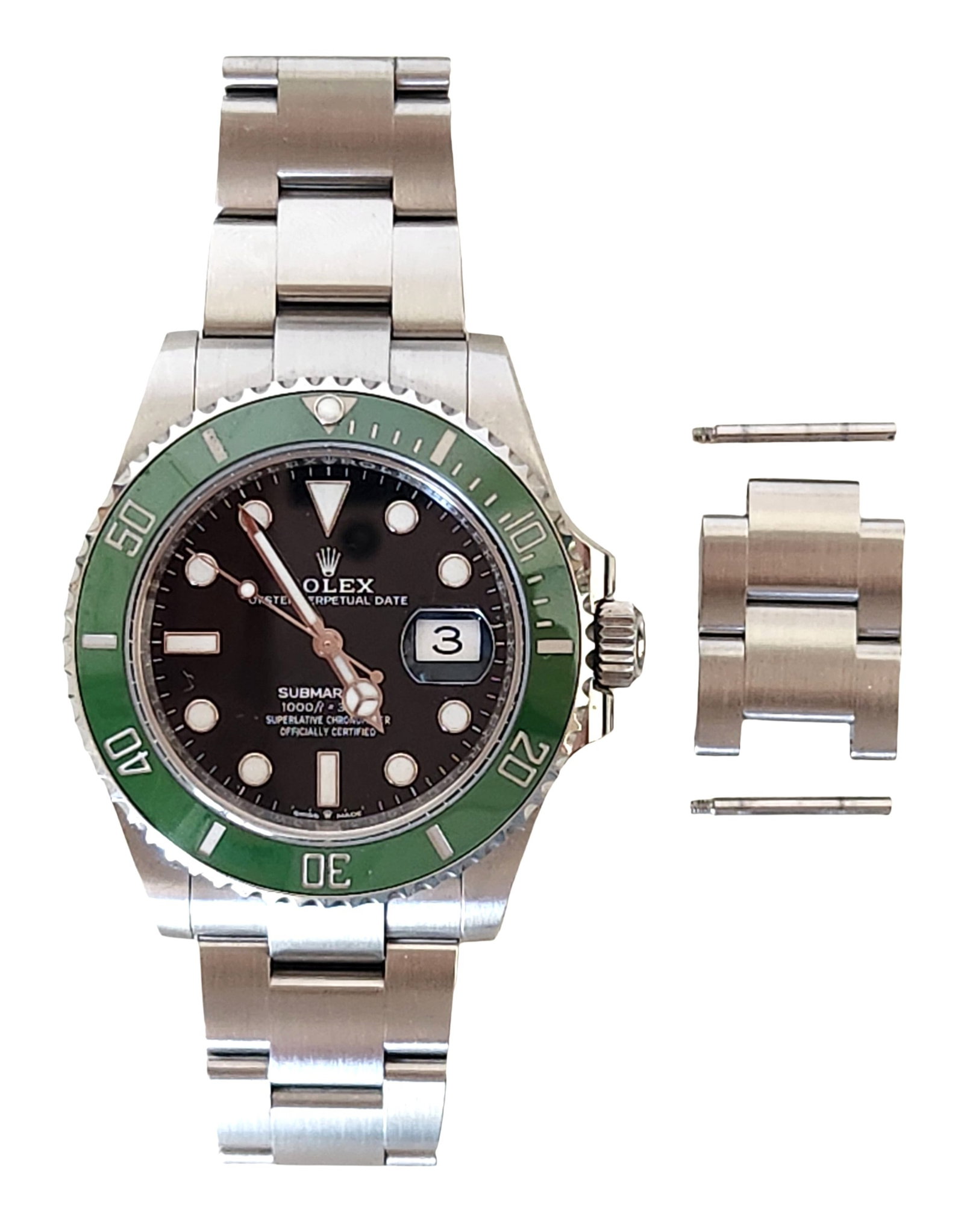 2025 Starbucks Rolex Submariner Date Oyster Black Dial - 7