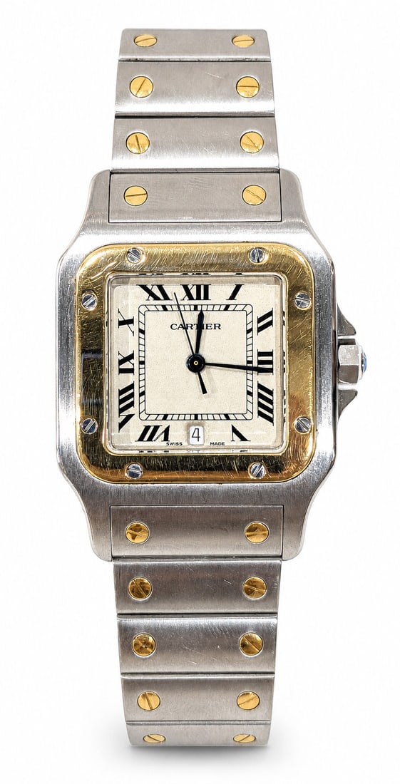Cartier Santos Galbee Gold / Steel (1 of 5)