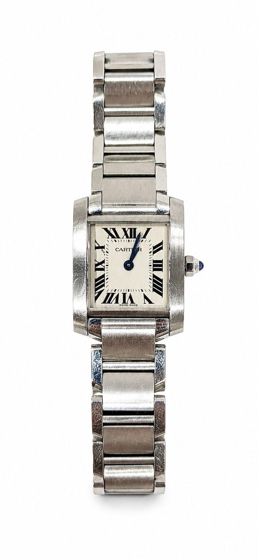 Cartier Steel Tank Francaise (1 of 6)
