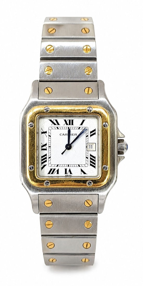Cartier Gold and Steel Santos Galbee (1 of 6)