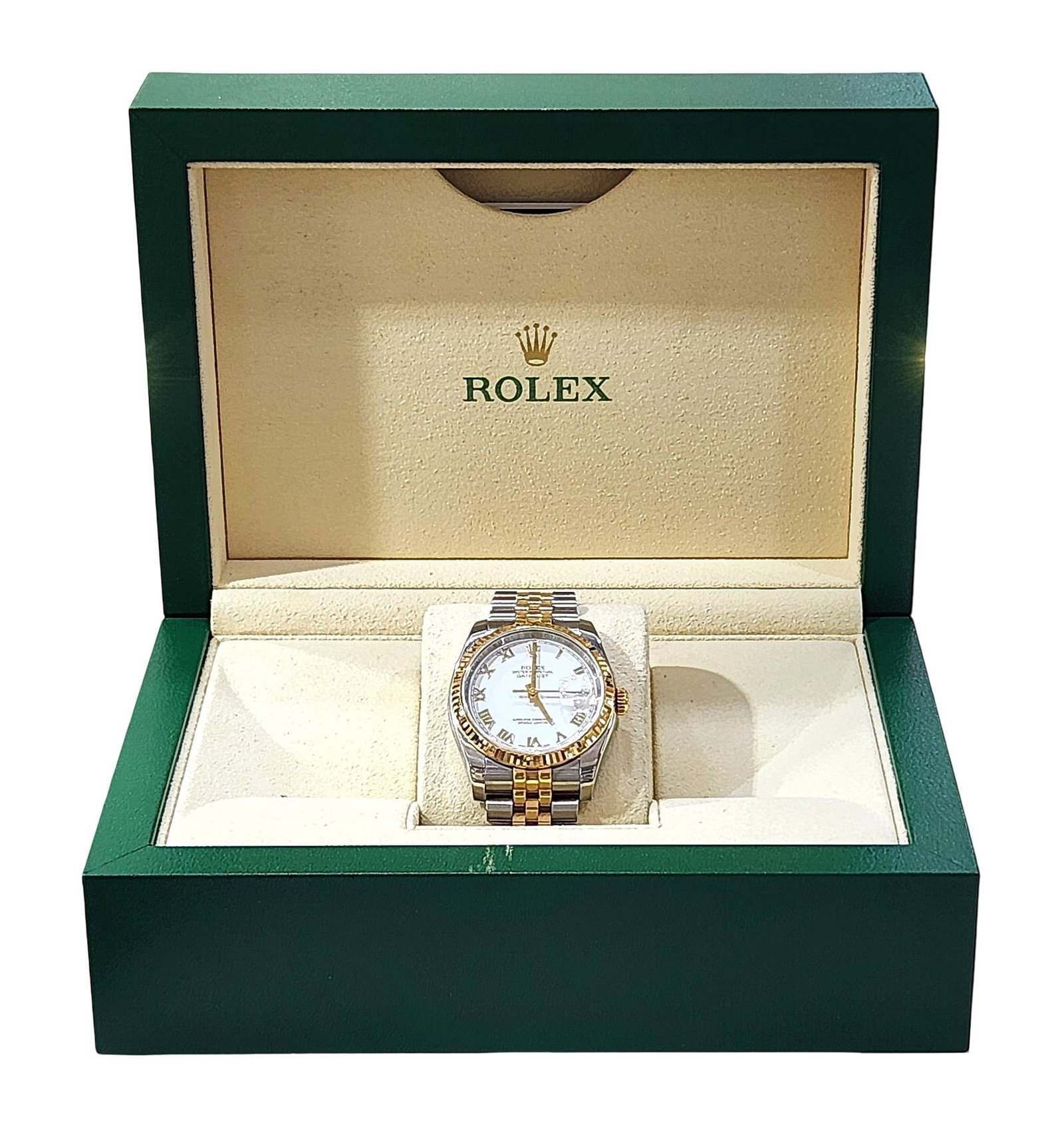 Rolex Oyster Perpetual Datejust 36mm Two-Tone Wristwatch Ref. 16233/63203 Jubilee Bracelet (1 of 7)