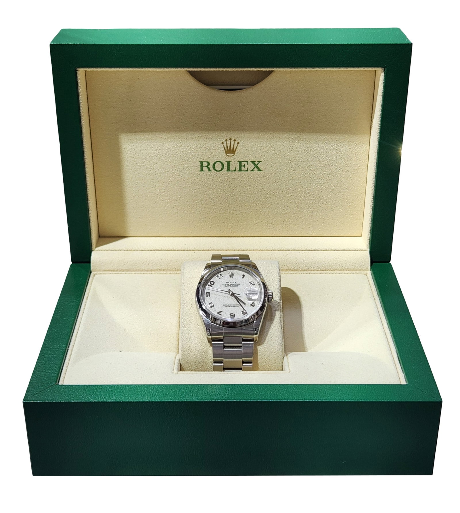 Rolex Oyster Perpetual Datejust 36mm Stainless Steel Automatic Wristwatch with Jubilee Dial (1 of 7)
