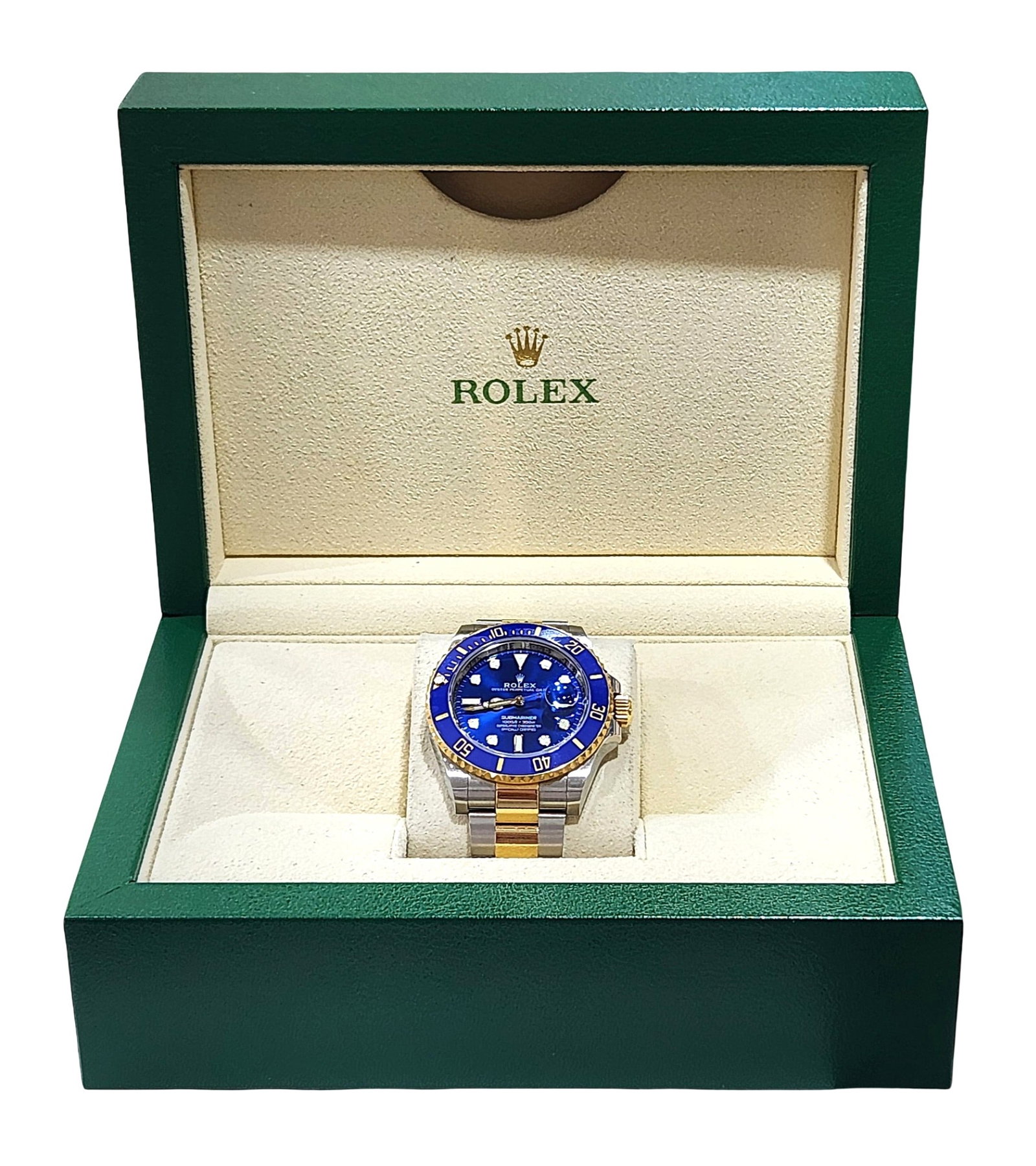 Rolex Submariner Date Bluesy 41mm Two-Tone Blue Dial Full Set 2022 (1 of 8)