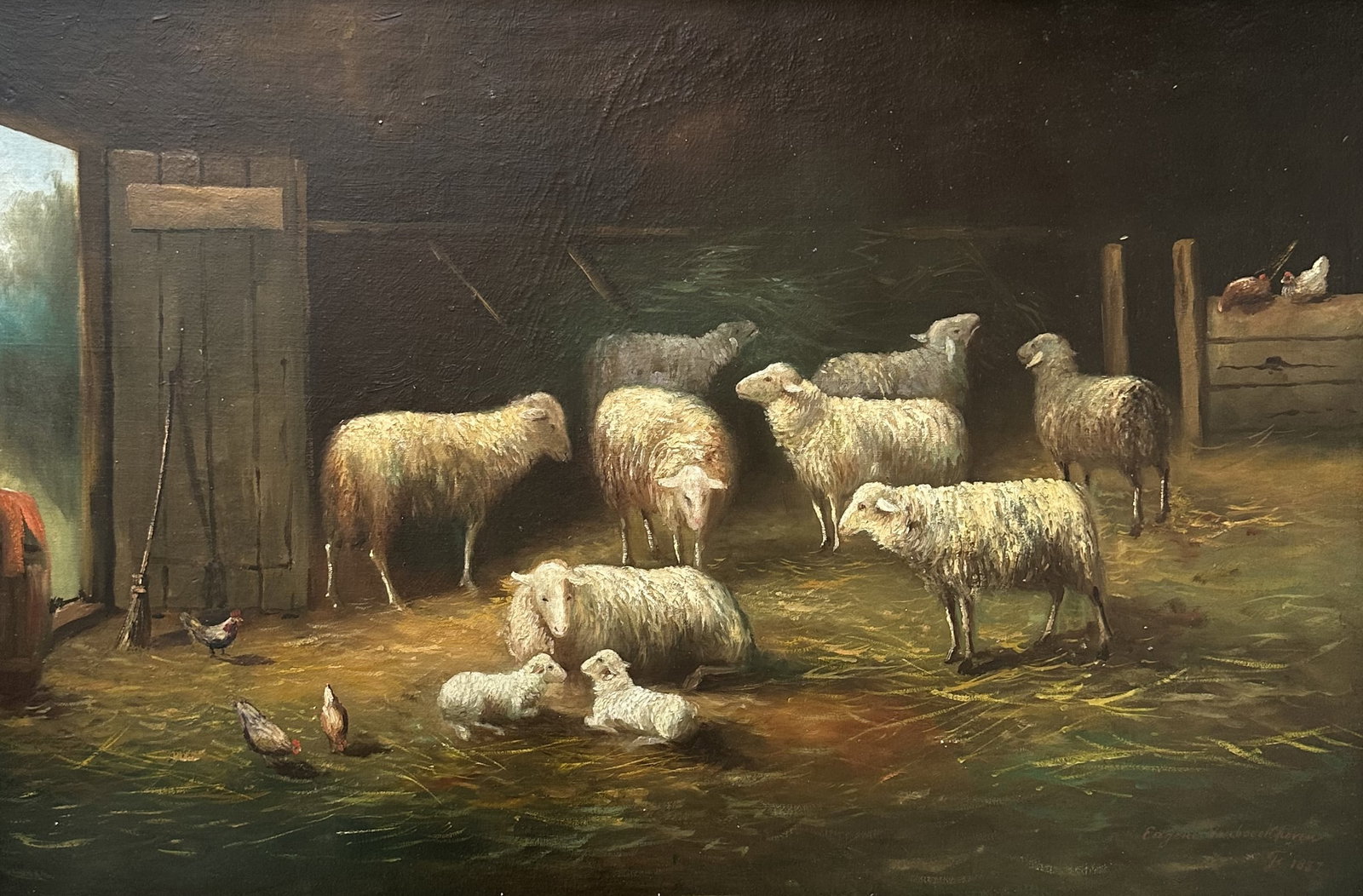 Eugene Verboeckhoven (1798/99 - 1881) Belgium - 2